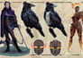 draw dnd character art, concept art